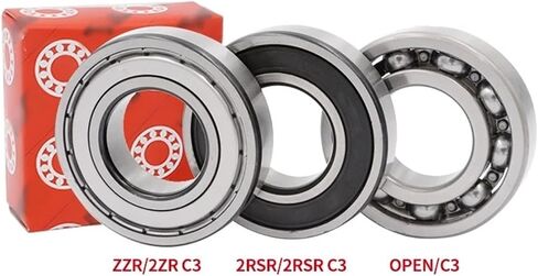 كرة أخدود عميقة تحمل 6213 6214 6215 6216 2ZR 2RSR C3 (مفتوح C3،6214 70x125x24mm) in Saudi Arabia