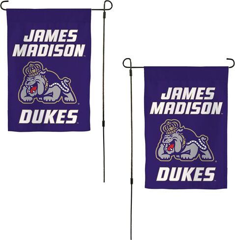 Desert Cactus James Madison University JMU Garden Flag – 19 x 12 inch James Madison Dukes Banner, For Outdoor Display and Events (Design A) in Saudi Arabia