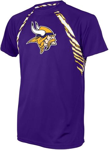 Zubaz ترخص رسميًا من NFL للرجال Askent Raglan ، Color Team Color in Saudi Arabia