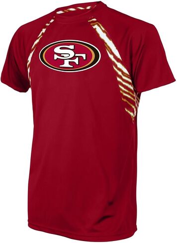 Zubaz ترخص رسميًا من NFL للرجال Askent Raglan ، Color Team Color in Saudi Arabia