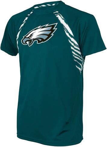 Zubaz ترخص رسميًا من NFL للرجال Askent Raglan ، Color Team Color in Saudi Arabia