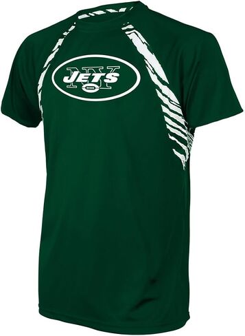Zubaz ترخص رسميًا من NFL للرجال Askent Raglan ، Color Team Color in Saudi Arabia