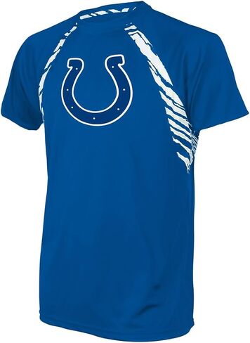 Zubaz ترخص رسميًا من NFL للرجال Askent Raglan ، Color Team Color in Saudi Arabia