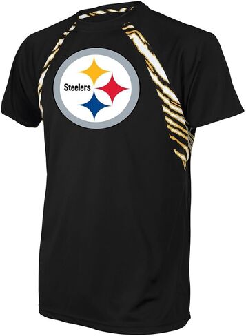 Zubaz ترخص رسميًا من NFL للرجال Askent Raglan ، Color Team Color in Saudi Arabia