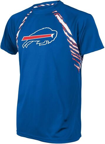 Zubaz ترخص رسميًا من NFL للرجال Askent Raglan ، Color Team Color in Saudi Arabia