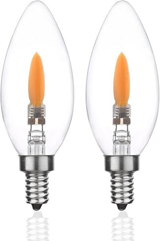 B10/B11 LED تأثير اللهب المصباح E12 النوع B شمعة شمعة مصابيح ضوء لقضاء العطل in Kuwait