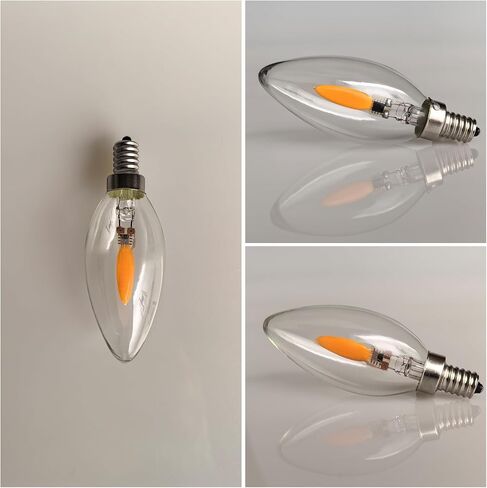 B10/B11 LED تأثير اللهب المصباح E12 النوع B شمعة شمعة مصابيح ضوء لقضاء العطل in Kuwait