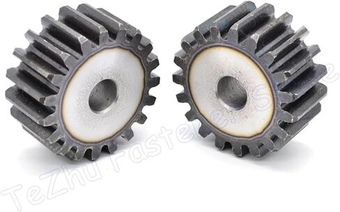 1pc Spur Gear 1.5M 12T-27T Metal Transmission Gear 45# Steel 1.5 Modulus 12 13 14 15 16 17 18 19 20 21 22 23 24 25 26 27 Teeth(1.5M - 19Teeth) in Saudi Arabia