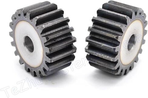 1pc Spur Gear 1.5M 12T-27T Metal Transmission Gear 45# Steel 1.5 Modulus 12 13 14 15 16 17 18 19 20 21 22 23 24 25 26 27 Teeth(1.5M - 19Teeth) in Saudi Arabia