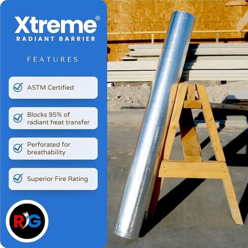 حاجز مشع 542 قدم مربع لفة العزل Xtrem in Kuwait