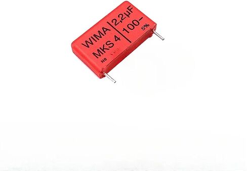 2PCS/5PCS MKS4 2.2UF 100V 2U2 100v2.2UF Foil Film Capacitor 2200nF 100V225 225 Pitch=22.5MM(5PCS) in Kuwait