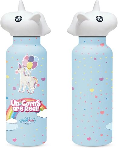 Meet the Strawberry Delight Water Bottle - Insulated with Strawberry Design for Enthusiasts - Stainless Steel Water Bottle with Leak Proof Design - 16oz in Saudi Arabia