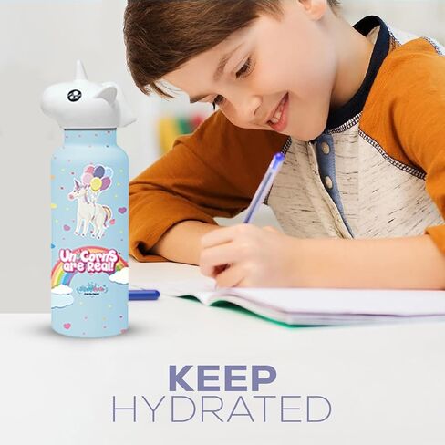 Meet the Strawberry Delight Water Bottle - Insulated with Strawberry Design for Enthusiasts - Stainless Steel Water Bottle with Leak Proof Design - 16oz in Saudi Arabia