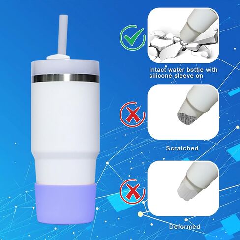 حذاء السيليكون لمدة 14 أوقية كوب ستانلي ， حذاء زجاجة ماء لـ Stanley 14 OZ POMMER in Saudi Arabia