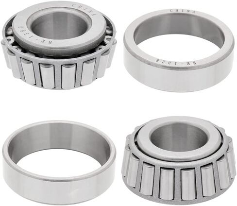 [2-Sets] Cone: 1380 Cup: 1328 Tapered Roller Bearing 7/8" x 2.0625" x 0.7625" (ID x OD x W) | 22.225 mm x 52.388 mm x 19.368 mm (ID x OD x W) Premium Wheel, Axle, Transfer Case Output Shaft Bearings in Saudi Arabia