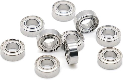 SR166ZZ Bearing SR166 Bearings 3/16 × 3/8 × 1/8 بوصة مصحوب الصيد المصنوعة من الفولاذ المقاوم للصدأ DDRI-6632ZZ 10pcs in Kuwait