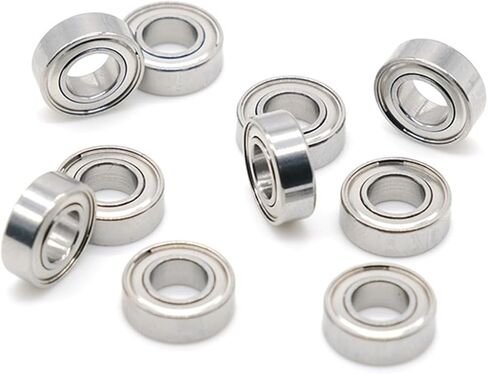 SR166ZZ Bearing SR166 Bearings 3/16 × 3/8 × 1/8 بوصة مصحوب الصيد المصنوعة من الفولاذ المقاوم للصدأ DDRI-6632ZZ 10pcs in Kuwait