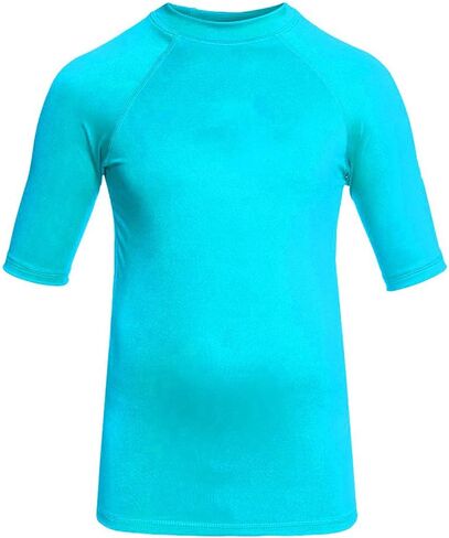 Adult and Short Sleeve UPF 50+ Rashguard Sun Shirt for Bodyboarding, Surfing, Swimming, Snorkeling, Hiking, Sports in Kuwait