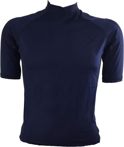 Adult and Short Sleeve UPF 50+ Rashguard Sun Shirt for Bodyboarding, Surfing, Swimming, Snorkeling, Hiking, Sports in Kuwait