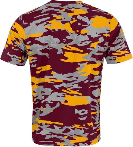 Zubaz NFL Teams Men's Short Sleeve Vibrant Team Colors Graphic T-Shirt (Small - 5XL) in Saudi Arabia