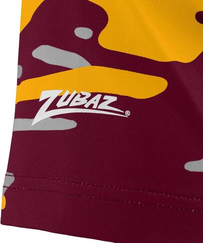 Zubaz NFL Teams Men's Short Sleeve Vibrant Team Colors Graphic T-Shirt (Small - 5XL) in Saudi Arabia