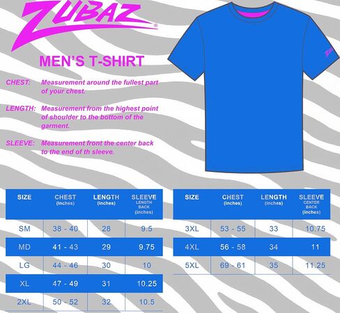 Zubaz NFL Teams Men's Short Sleeve Vibrant Team Colors Graphic T-Shirt (Small - 5XL) in Saudi Arabia