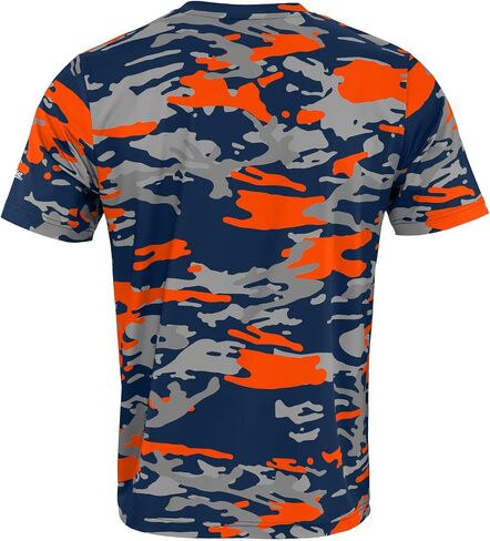 Zubaz NFL Teams Men's Short Sleeve Vibrant Team Colors Graphic T-Shirt (Small - 5XL) in Saudi Arabia