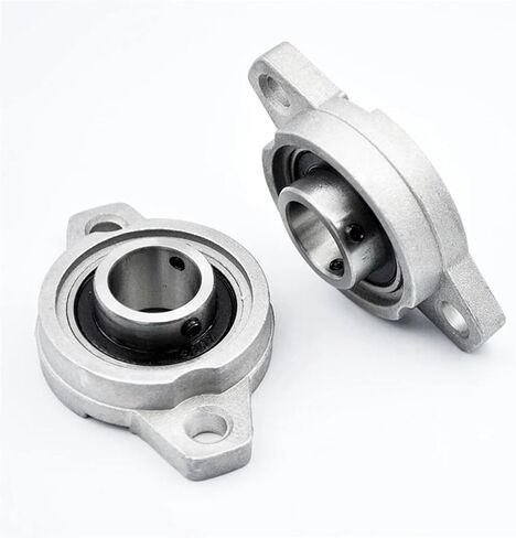 KFL003 Zinc Alloy Pillow Block Bearings Bore Inner Diameter 17mm with Housing 2/10Pcs(10Pcs) in Saudi Arabia