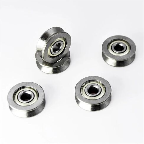 V623ZZ 3x12x4mm V Groove 623 Roller Wheel V623 Ball Bearings 10Pcs in Kuwait