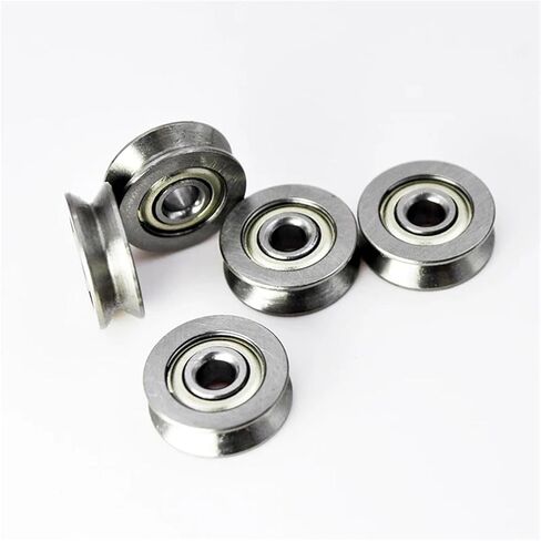 V623ZZ 3x12x4mm V Groove 623 Roller Wheel V623 Ball Bearings 10Pcs in Kuwait