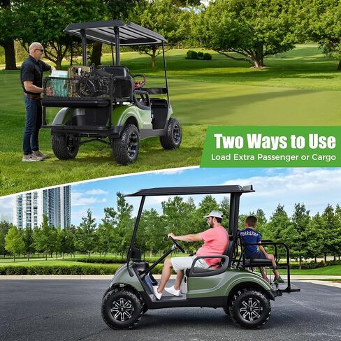 10L0L GOLF CART مجموعة مقعد قابلة للطي من أجل Yamaha G29 - مقاومة للأشعة فوق البنفسجية ودائمة in Kuwait