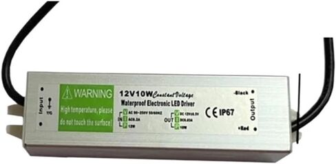 Waterproof Power Supply IP67 Lighting Transformer AC110V~220V to DC 12V 24V LED Driver 10W 20W 50W 100W 400W Outdoor Adapter(150W,12V) in Saudi Arabia