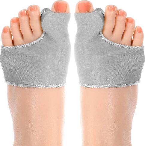 1 Pair Bunion Corrector Relief Sleeve Big Toe Separator Straighteners Breathable Bunion Correction Socks with Gel Pad Non-Slip Toe Spacer for Women Men Day Night Support Hallux Valgus Guard in Saudi Arabia