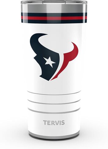 Tervis Traveler NFL Houston Texans - Arctic Triple Walled Tumbler Cup Cup يحافظ على المشروبات الباردة والساخنة ، 20 أوقية ، الفولاذ المقاوم للصدأ in Saudi Arabia