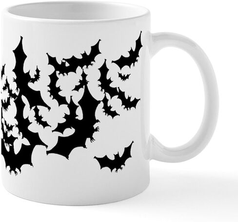CafePress Lots Of Bats Mug 11 oz (325 ml) Ceramic Coffee Mug in Kuwait