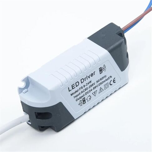 LED DRIVER 280MA 8-24W AC 110V 220V إلى DC 24V Lighting Transformer Panel CEILLIGLE LED محول إمدادات الطاقة (8-18W) in Saudi Arabia