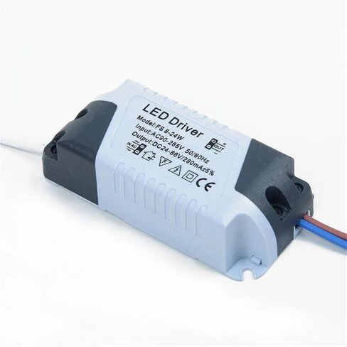 LED DRIVER 280MA 8-24W AC 110V 220V إلى DC 24V Lighting Transformer Panel CEILLIGLE LED محول إمدادات الطاقة (8-18W) in Saudi Arabia