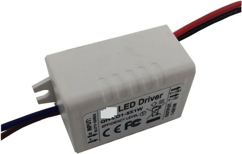 2PCS Constant Current LED Driver 1-5x1W 300mA 3-16V 1W 3W 4W 5W External Lamp Light SMD COB Power Supply Lighting in Saudi Arabia