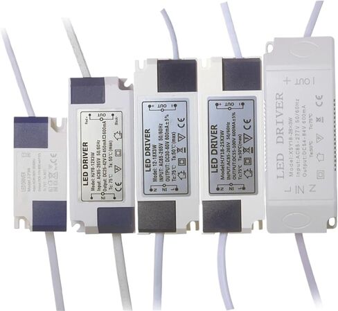 3W 6W 9W 12W 21W 24W36W12V 60V 100V 600MA DRIVER DRIVER TRANSPERTING AC85-265V POWER ADAPTER LED DIY (4-7x3W DC10-28V) in Saudi Arabia