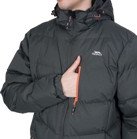 Trespass Blustery Casual Padded Mens Jacket Hooded Winter Heavyweight Jacket in Kuwait