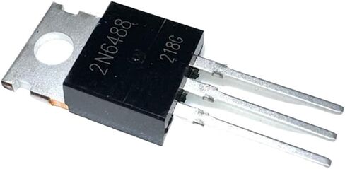 2N6488 2N6491 TO-220 2N6488 2N6491 TO-220 2N6488 2N6491 TO-220 90V 15A 5Pcs(2N6488) in Saudi Arabia