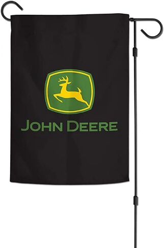 Wincraft John Deere Garden 12 "x18" شعار ثنائي الجانب الأسود in Kuwait