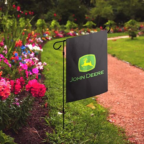 Wincraft John Deere Garden 12 "x18" شعار ثنائي الجانب الأسود in Kuwait