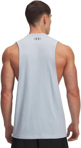 Under Armour Men's Sportstyle Left Chest Cut-Off T-Shirt in Kuwait