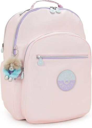 Kipling Seoul Extra Large Metallic 17 "Lackpack Propack Sea Pink Met C in Saudi Arabia