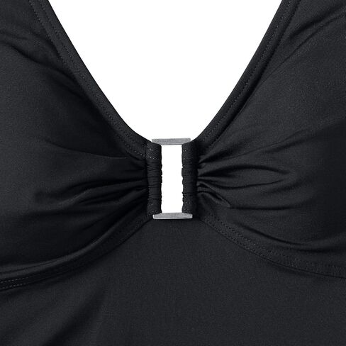 LANDS 'END Womens Clorine Resistant V-Teac Hardware قطعة واحدة in Kuwait