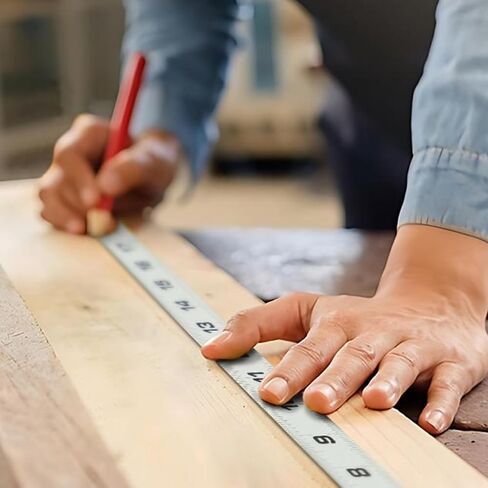 شريط قياس لاصق ، 6 أقدام و 72 بوصة من اليسار إلى اليمين القراءة الفولاذ الكربون قياس مع دعم لاصق ، شريط قياس لزجة شريط لبرنامج عمل طاولة المنشار in Saudi Arabia