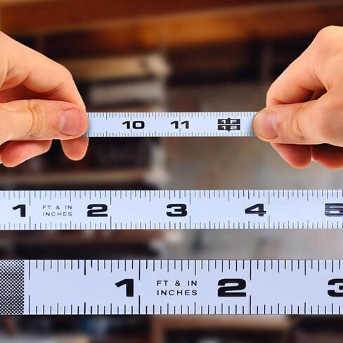 شريط قياس لاصق ، 6 أقدام و 72 بوصة من اليسار إلى اليمين القراءة الفولاذ الكربون قياس مع دعم لاصق ، شريط قياس لزجة شريط لبرنامج عمل طاولة المنشار in Saudi Arabia
