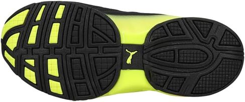 PUMA Axelion Boys Shoes Size 4, Color: Black/Silver in Saudi Arabia