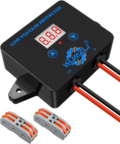 12V-36V DC Digital Low Voltage Protection Module with Display, Over Discharge Cut-Off Switch for Battery Protection Voltage Monitoring and Disconnect in Saudi Arabia